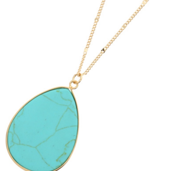 Turquoise earrings - Picture 2 of 2